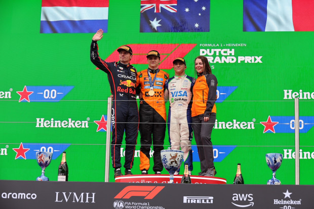 Zandvoort: Oscar wins; Lando retired 